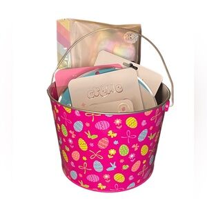 The Crème Shop Easter basket tin 6 piece Mask gift Set NIP